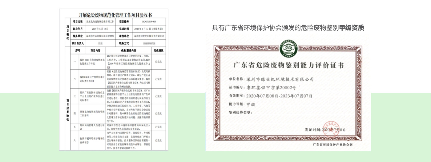 危險廢物管理與鑒別